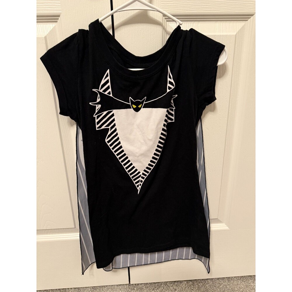 Disney Nightmare Before Christmas Jack Skellington Tshirt & Cape M